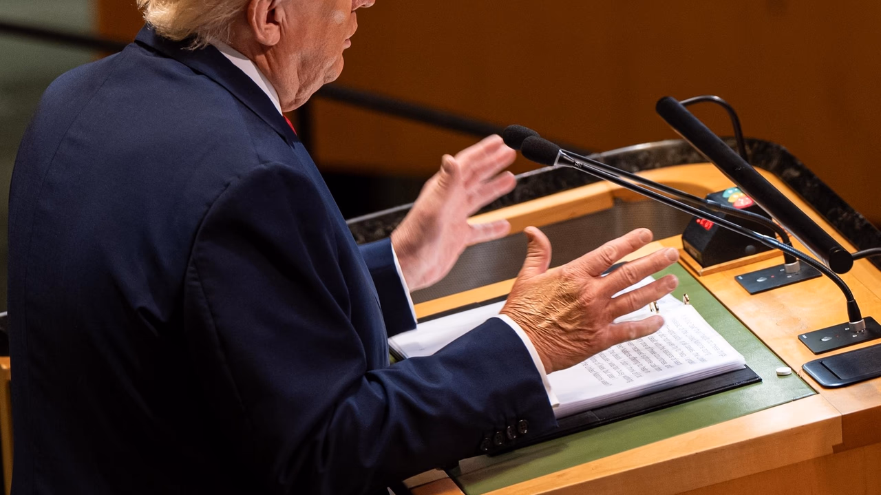 Trump encabeza la Asamblea General de la ONU en medio de tensiones con Irán